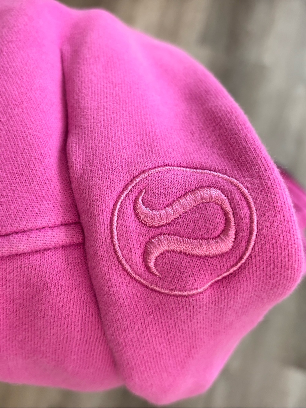 Lululemon Scuba Hoodie Pow Pink Tone XS S Bright Pink Half-Zip Hoodie XS/S - Picture 10 of 12